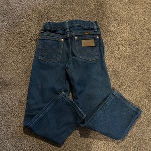 Wrangler  Dark Blue Straight Jeans